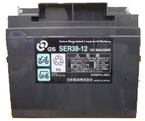 GS SER38-12使用済みのバッテリー